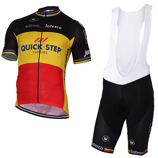 Abbigliamento Ciclismo Quick Step Campione Belgio 2017