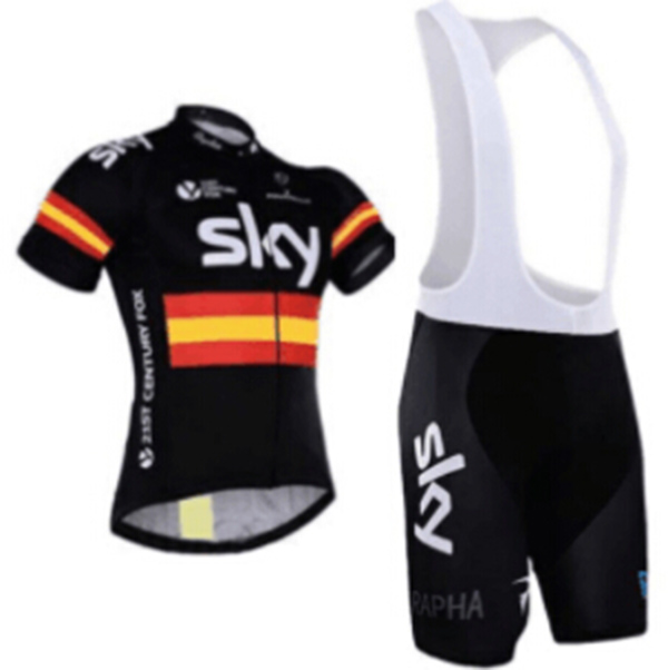 Abbigliamento Ciclismo Sky Campione Spagna 2017