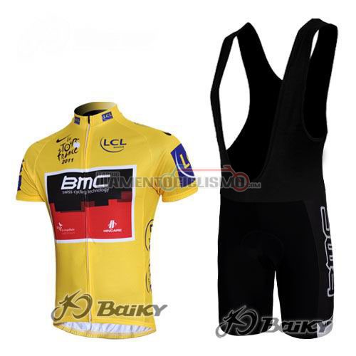Abbigliamento Ciclismo BMC 2011 giallo