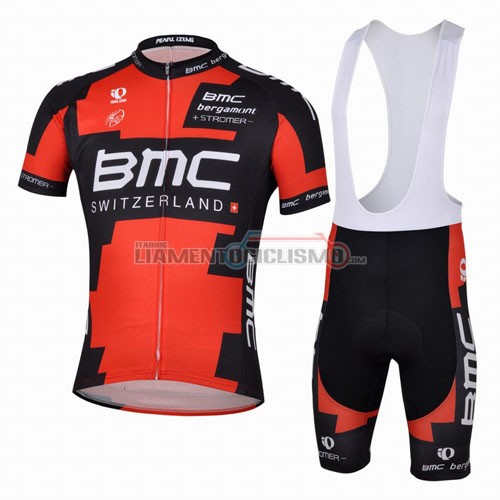 Abbigliamento Ciclismo BMC 2013 nero e rosso