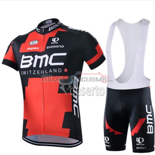 Abbigliamento Ciclismo BMC 2015 arancione e nero