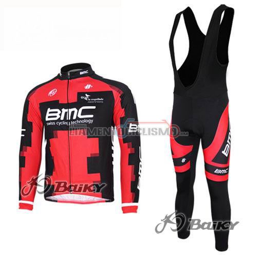 Abbigliamento Ciclismo BMC ML 2011 rosso e nero
