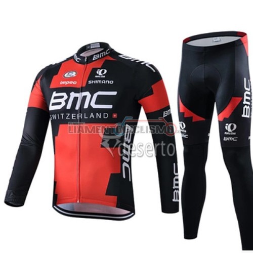 Abbigliamento Ciclismo BMC ML 2015 arancione e nero