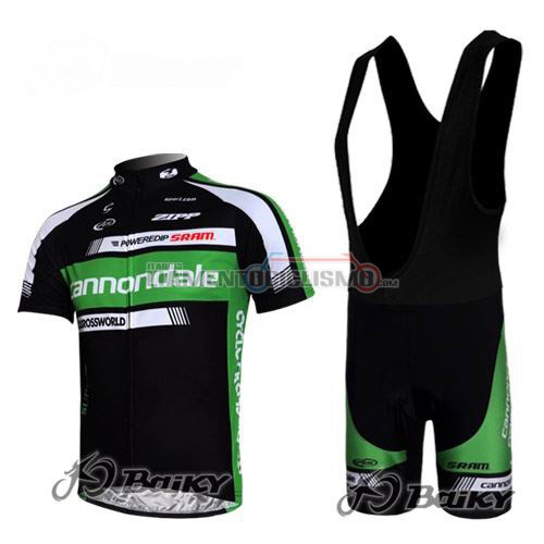 Abbigliamento Ciclismo Canonodale 2011 nero e verde