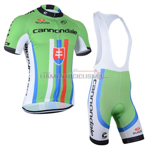 Abbigliamento Ciclismo Canonodale 2013 bianco e verde