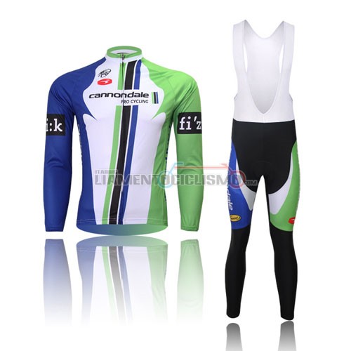 Abbigliamento Ciclismo Canonodale ML 2013 verde eblu