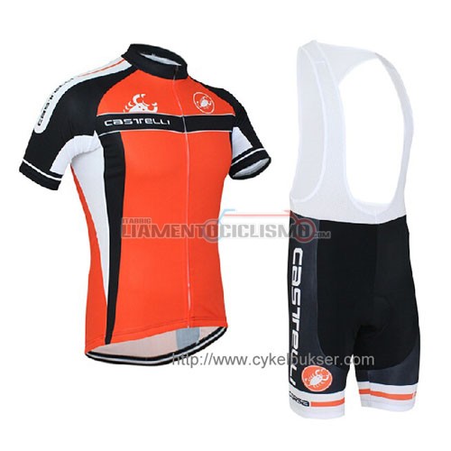 Abbigliamento Ciclismo Castelli 2011 arancione e nero