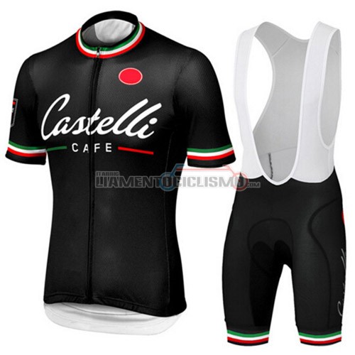 Abbigliamento Ciclismo Castelli 2015 nero e rosso