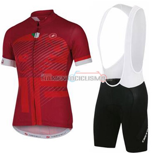 Abbigliamento Ciclismo Castelli 2016 rosso