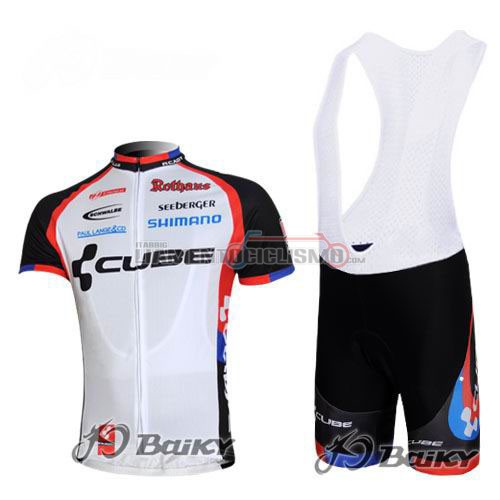 Abbigliamento Ciclismo Cube 2011 bianco e nero