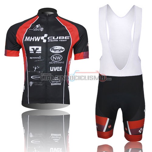 Abbigliamento Ciclismo Cube 2012 bianco e nero