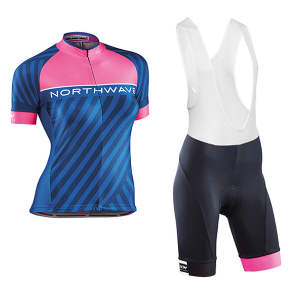 Abbigliamento Ciclismo Donne Northwave 2017 Blu e Rosa