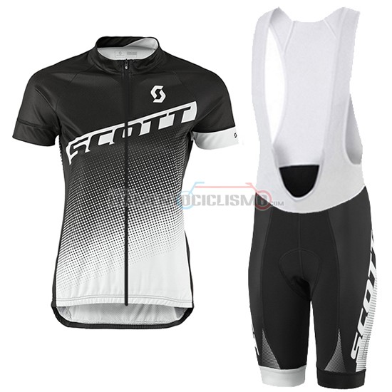 Donne Abbigliamento Ciclismo Scott 2016 bianco e nero