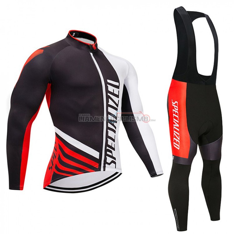 Abbigliamento Ciclismo Specialized ML 2018 Nero Rosso Bianco