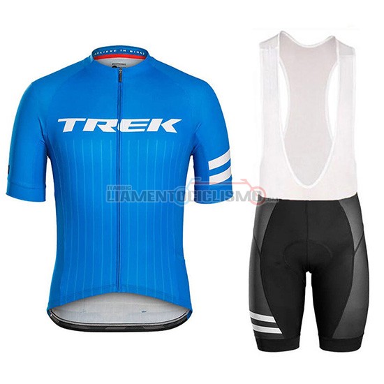 Abbigliamento Ciclismo Trek Bontrager Manica Corta 2018 Blu