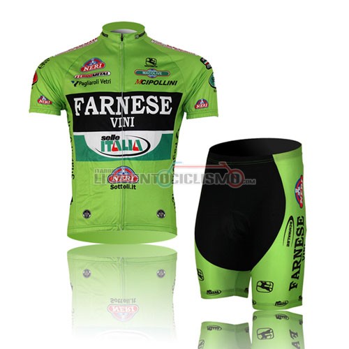Abbigliamento Ciclismo Farnese 2013 verde