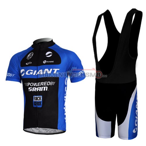 Abbigliamento Ciclismo Giant 2011 nero e blu