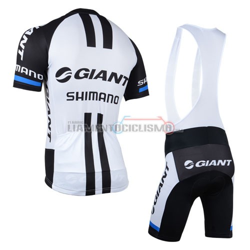 Abbigliamento Ciclismo Giant 2014 bianco e nero
