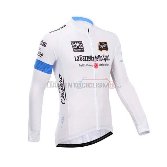 Abbigliamento Ciclismo Giro d'Italia ML 2014 bianco