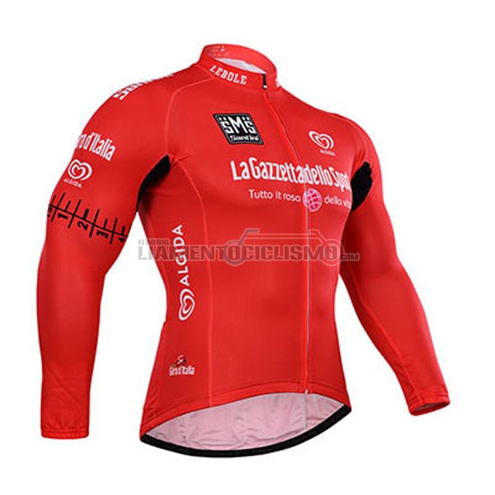 Abbigliamento Ciclismo Giro d'Italia ML 2015 rosso