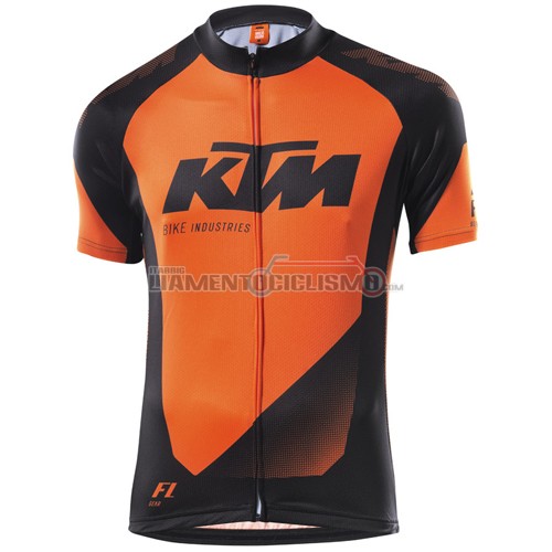 Abbigliamento Ciclismo Ktm 2015 nero arancione