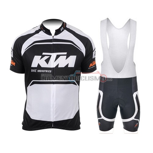 Abbigliamento Ciclismo Ktm 2015 nero bianco