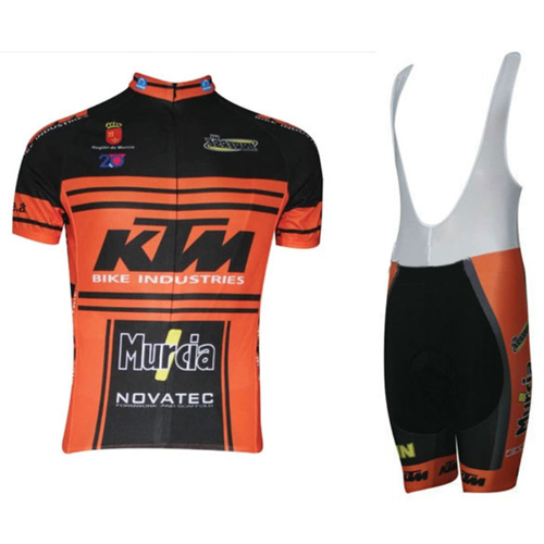 Abbigliamento Ciclismo Ktm 2015 nero e arancione
