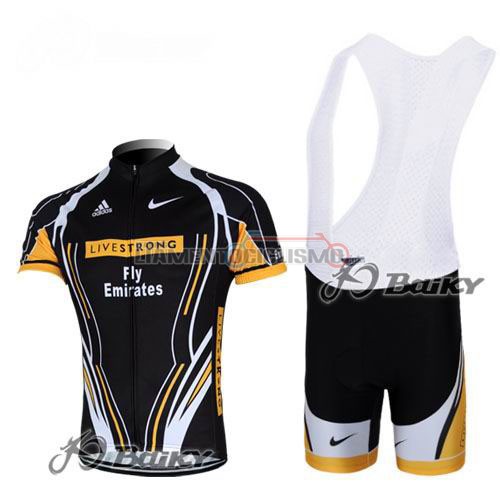 Abbigliamento Ciclismo LiveStrong 2012 giallo e nero