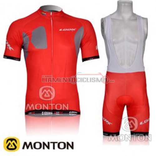 Abbigliamento Ciclismo Look 2012 rosso