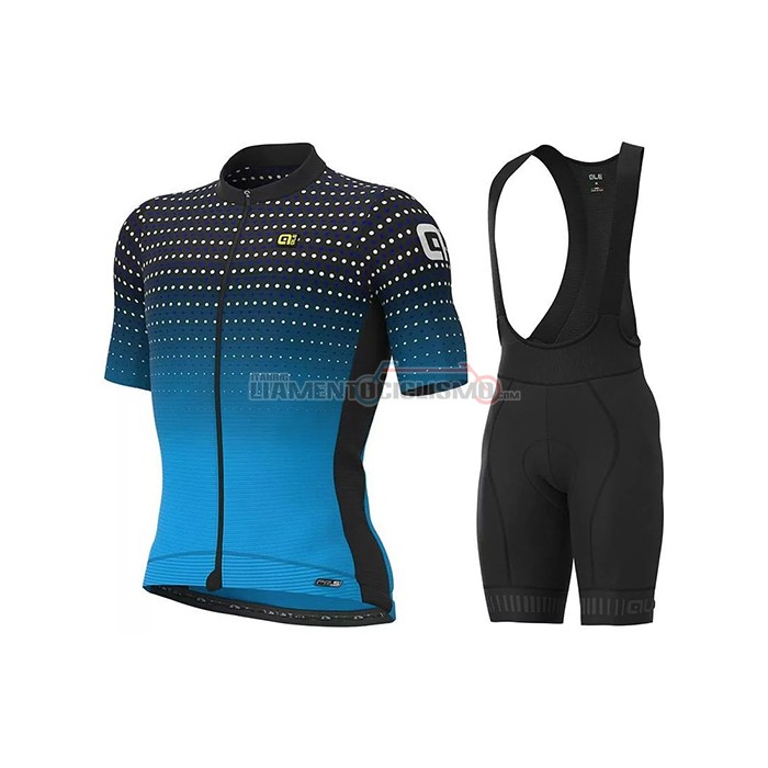 Abbigliamento Ciclismo ALE Manica Corta 2021 Blu(5)