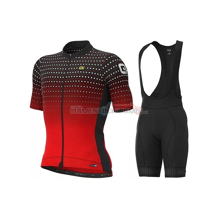 Abbigliamento Ciclismo ALE Manica Corta 2021 Rosso(5)