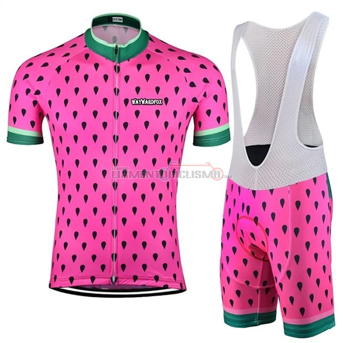 Abbigliamento Ciclismo Astek Manica Corta 2020 Rosa
