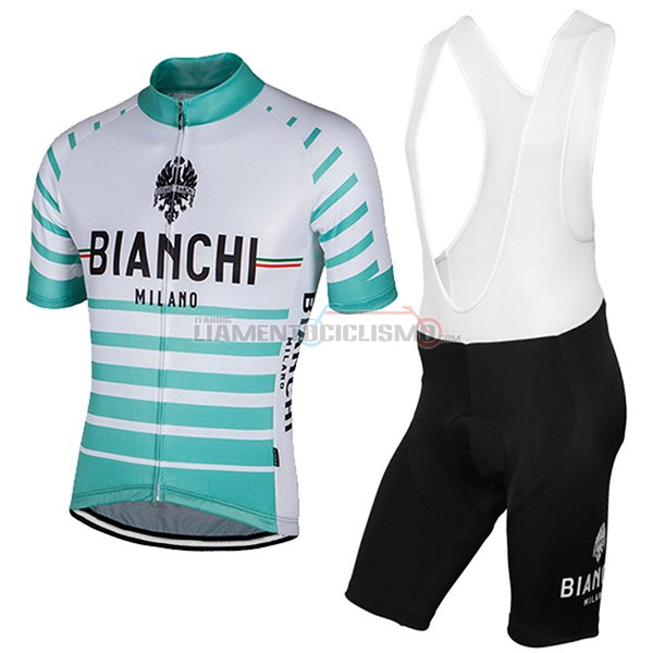 Abbigliamento Ciclismo Bianchi 2017 Milano Albatros 2017 bianco