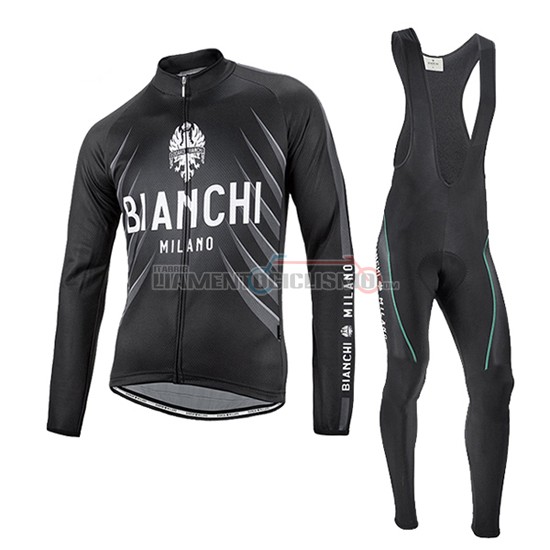 Abbigliamento Ciclismo Bianchi ML 2016 nero e bianco