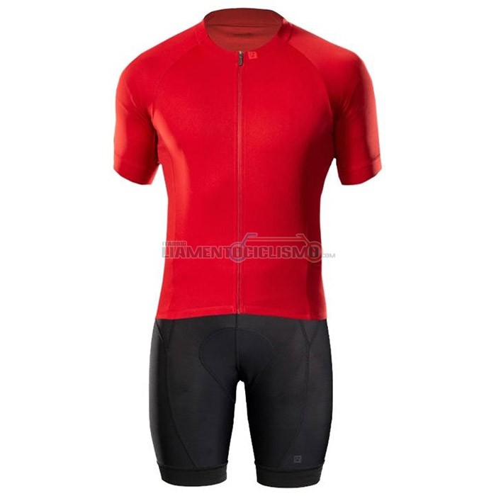 Abbigliamento Ciclismo Bontrage Manica Corta 2020 Rosso