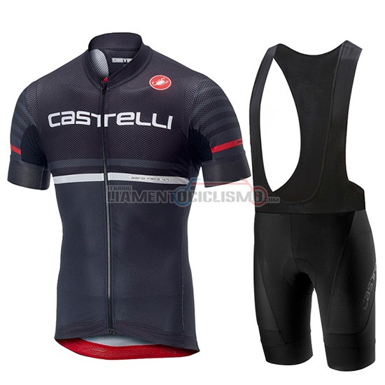 Abbigliamento Ciclismo Castelli Free AR 4.1 Manica Corta 2019 Nero