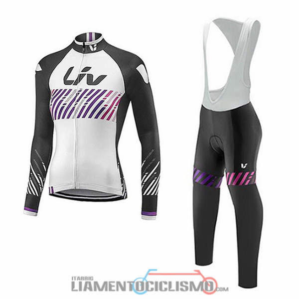 Abbigliamento Ciclismo Liv ML 2017 Bianco
