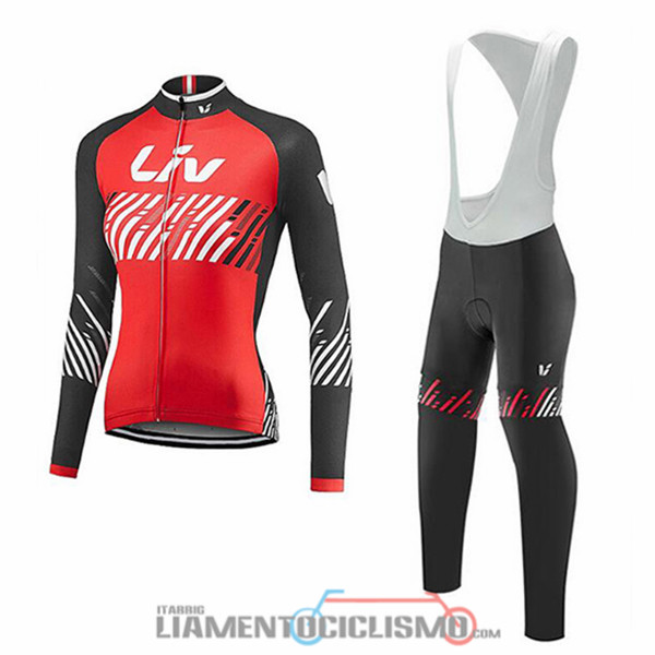 Abbigliamento Ciclismo Liv ML 2017 Rosso