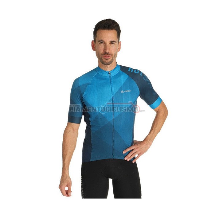 Abbigliamento Ciclismo Loffler Manica Corta 2021 Blu