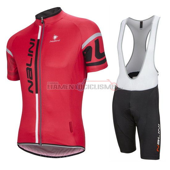 Abbigliamento Ciclismo Nalini 2016 rosso e nero