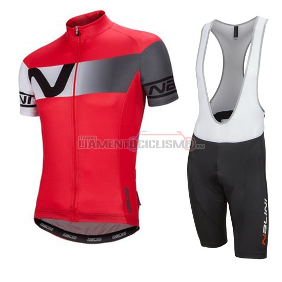 Abbigliamento Ciclismo Nalini rosso e nero 2016