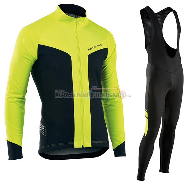 Abbigliamento Ciclismo Nalini Northwave ML 2017 giallo e nero