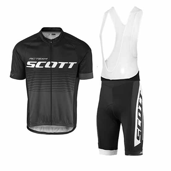 Abbigliamento Ciclismo Scott 2017 nero e arancione