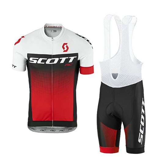 Abbigliamento Ciclismo Scott 2017 rosso e nero