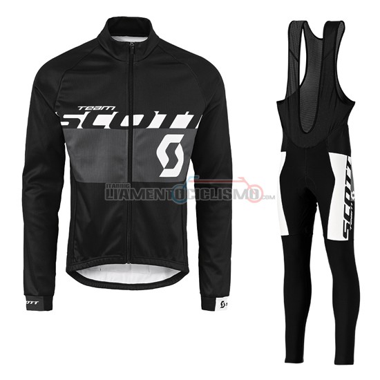 Abbigliamento Ciclismo Scott ML 2016 bianco e nero