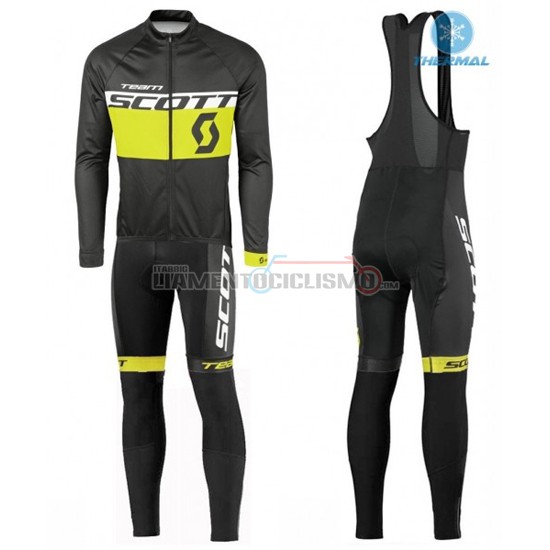 Abbigliamento Ciclismo Scott ML 2016 nero giallo