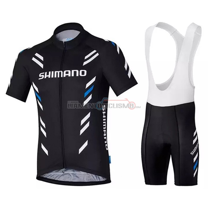 Abbigliamento Ciclismo Shimano Manica Corta 2021 Nero