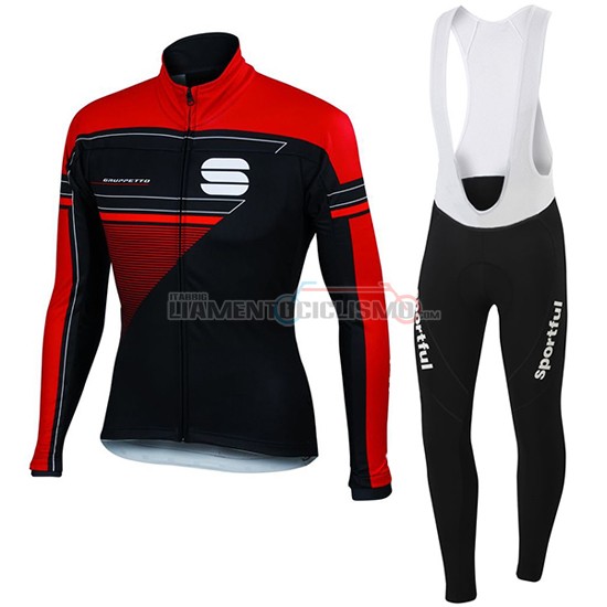 Abbigliamento Ciclismo Sportful ML 2016 rosso nero