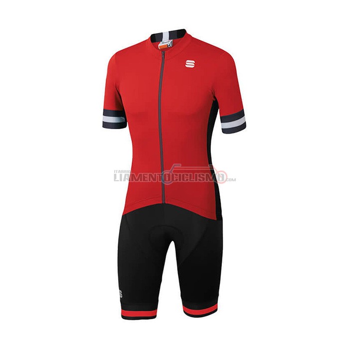 Abbigliamento Ciclismo Sportful Manica Corta 2021 Rosso