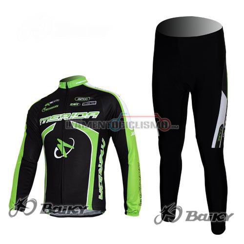 Abbigliamento Ciclismo Merida ML 2014 nero e verde